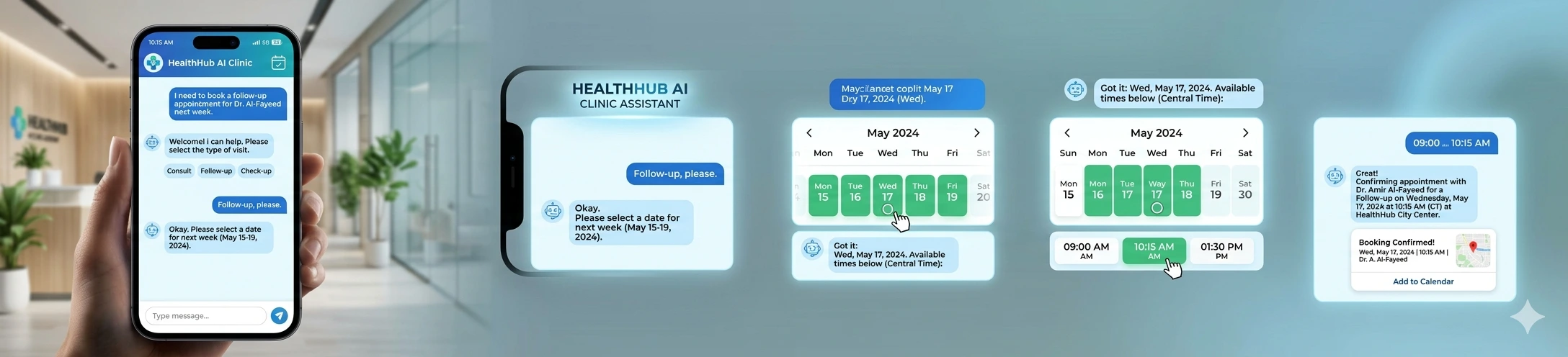 Mediscale AI Chatbot Booking